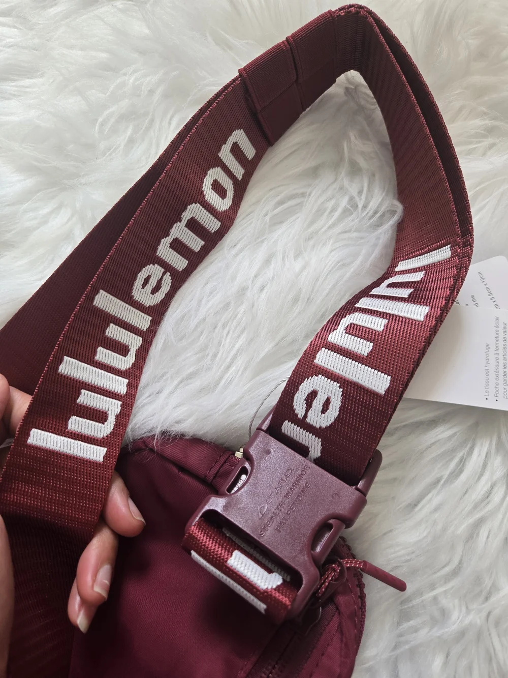 lululemon athletica Burgundy Everywhere Belt Bag 1L